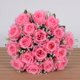 thumbnail image 1 of Ramo de rosas de simulación, flores de seda, 18 rosas, para boda, sala de estar, con flores, decoración, flores falsas, 1 of 6
