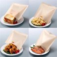 thumbnail image 2 of TIMIFIS Grill Accessories Kitchen Tools Toaster Bags Reusable For Grilled Cheese Sandwich Non-Stick Heat Resistant, 2 of 7