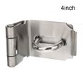 thumbnail image 1 of Anti Theft Stainless Steel Door Lock Hasp Staple Padlock Clasp Shed Latch Tool, 1 of 8