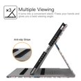 thumbnail image 6 of Fintie Multi-Angle Viewing Case Cover for iPad 9.7 6th / 5th Gen 2018 2017, iPad Air 1/2, Marble Tiles, 6 of 7
