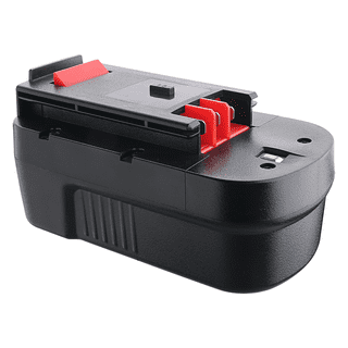 Powerextra 3.7Ah 18V HPB18 Battery for Black and Decker Cordless Tools +  Battery Charger BDFC240 for 9.6V 14.4V 18V 24V NiCd&NiMh Battery HPB24  244760-00 A1718 FS180BX 