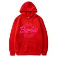 thumbnail image 1 of Barbie Let S Go Printed Pattern Ebay Plus Fleece Sweatshirt Hoodie, 1 of 2