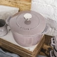 thumbnail image 2 of STAUB Cast Iron 1.5-qt Petite French Oven - Lilac, 2 of 9