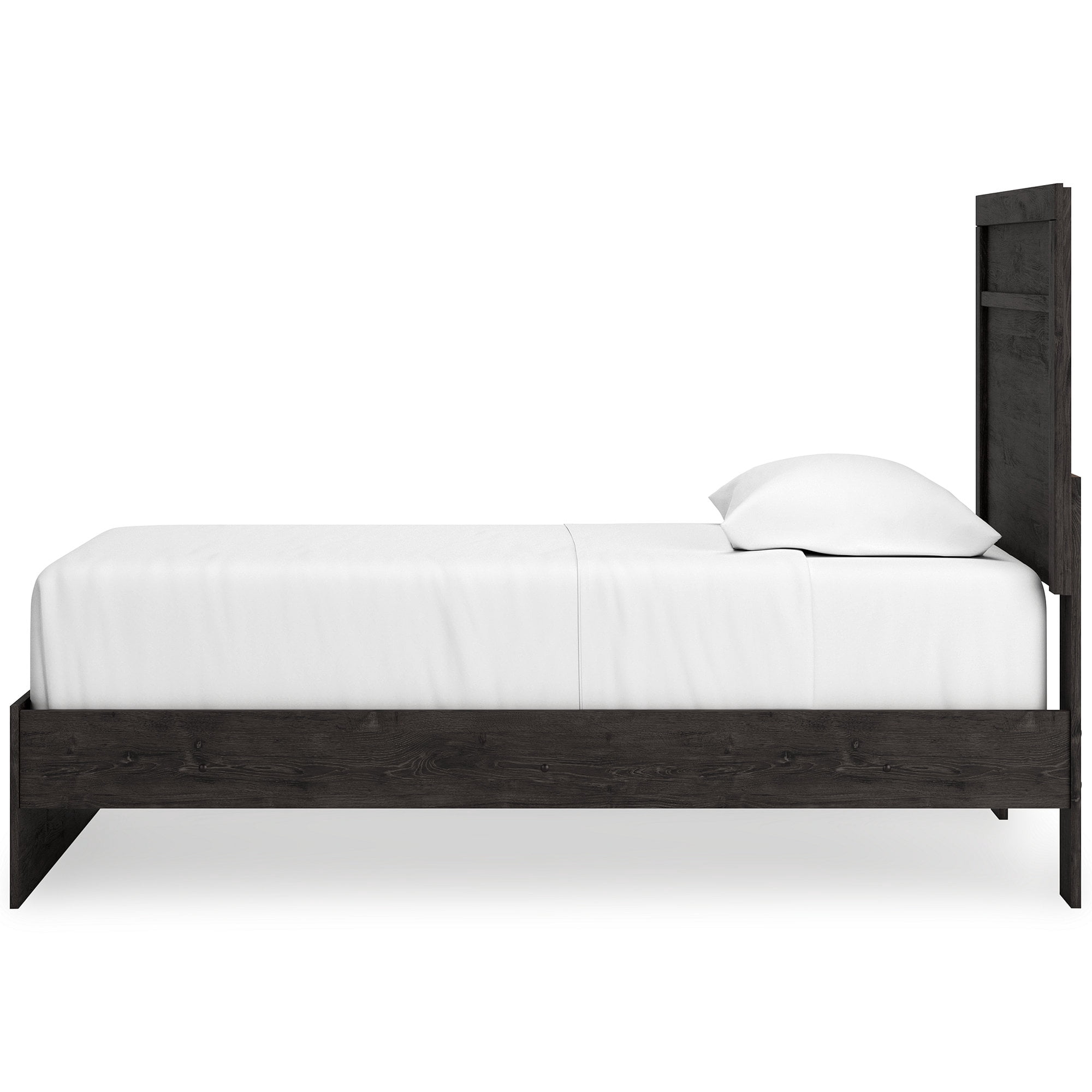 Signature Design by Ashley Belachime Kids Twin Panel Bed, Charcoal