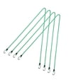 thumbnail image 2 of Paquete de 4 cuerdas elásticas con ganchos de fijación para correas de equipaje duraderas Verde, 2 of 6