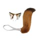 thumbnail image 4 of Conjunto de orejas y cola con cinturón ajustable, accesorios para el cabello para mujer, orejas de animal Cinturón transparente, 4 of 10