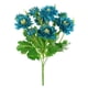 thumbnail image 1 of Inteprter 1 pieza de ramo de crisantemo Artificial, de flores de simulación, centro de mesa, decoración para el hogar, oficina, Flores artificiales azul, 1 of 6