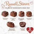 thumbnail image 2 of Russell Stover Valentine's Day Red Foil Heart Milk Chocolate Candy Gift Box, 5.1 oz., 2 of 8