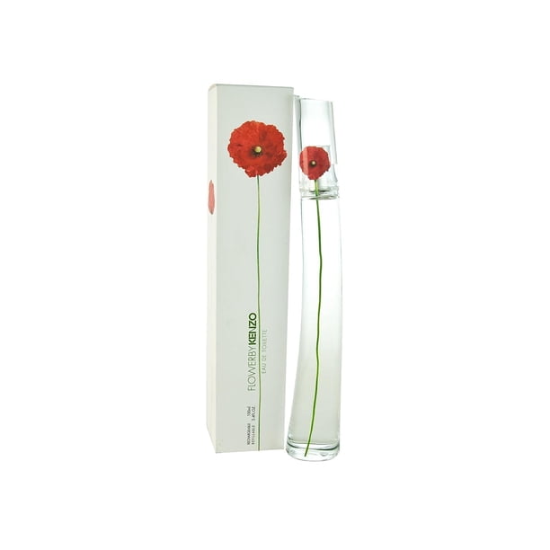 Flor de Kenzo 100ml 3.4 OZ EDT Spray transparente