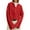 Red, variant on Women's Cable Knit Sweater Casual Long Sleeve Crewneck Crochet Pullover Boho Fall Winter Tops