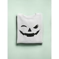 thumbnail image 3 of Evil Smile Halloween Graphic - Women's Sweatshirt, 3 of 4