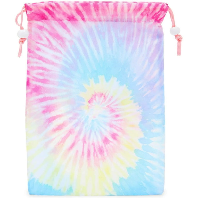  15 PCS Tie Dye Drawstring Party Favor Bags,Small Drawstring  Backpack,Camouflage Treat Bag Fabric Drawstring Bag,Tie Dye Birthday Gift  Bags Colorful Party Goodie Bags for Kids Birthday Party Supplies : Toys 