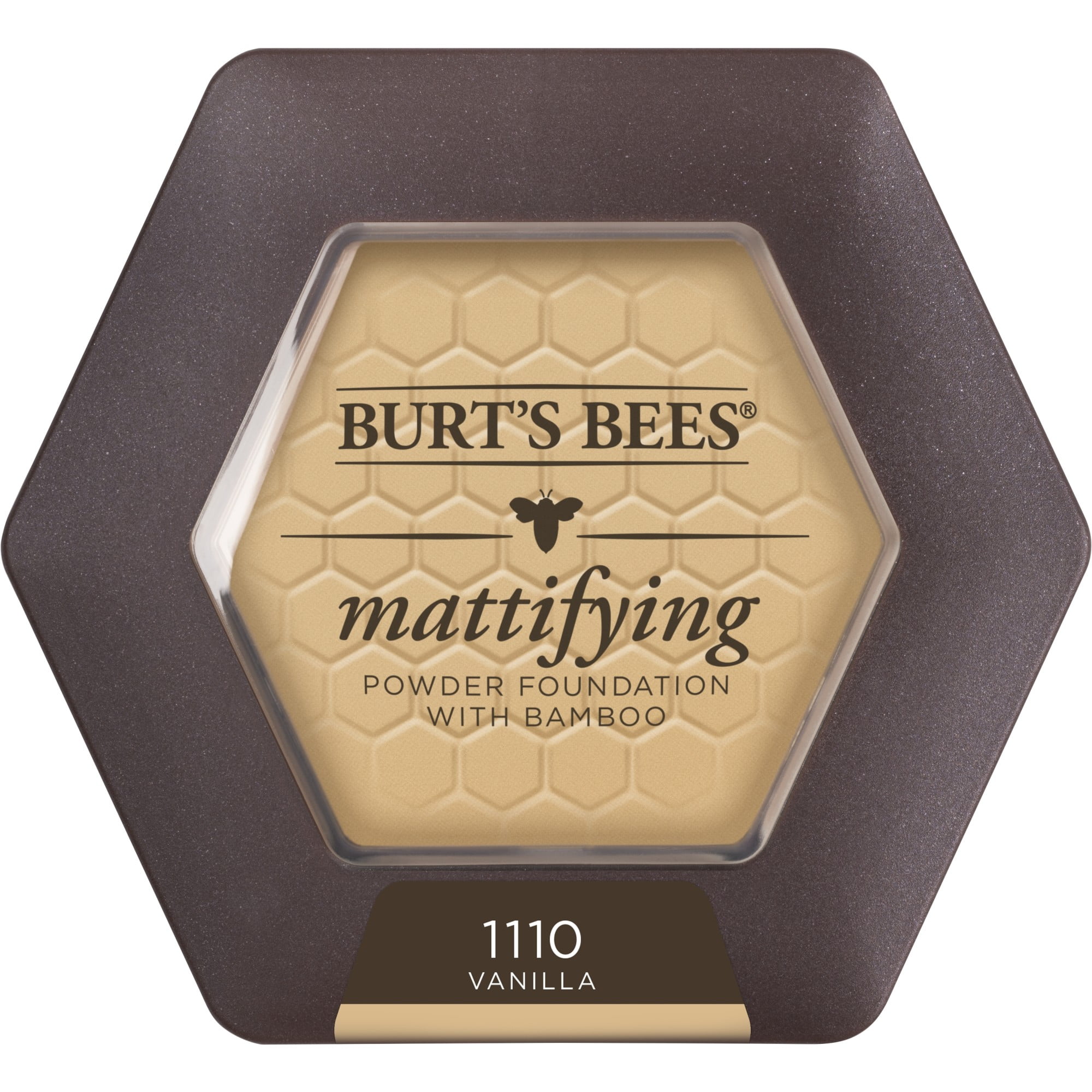 Burts Bees 100% Natural Origin Mattifying Powder Foundation, Vanilla, 0.3 Ounce
