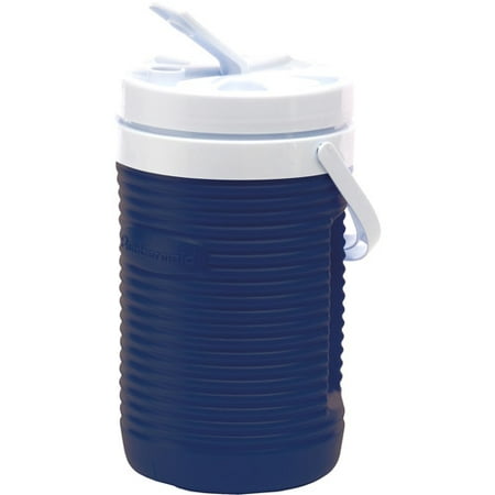 Rubbermaid FG154406MODBL 1/2 Gallon Blue Victory Thermal Jug Water Coolers
