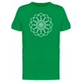 thumbnail image 1 of Ancient White Mandala Tee Men's -Image by Shutterstock, 1 of 2