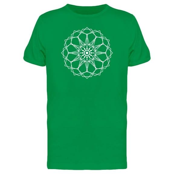 Ancient White Mandala Tee Men's -Image by Shutterstock
