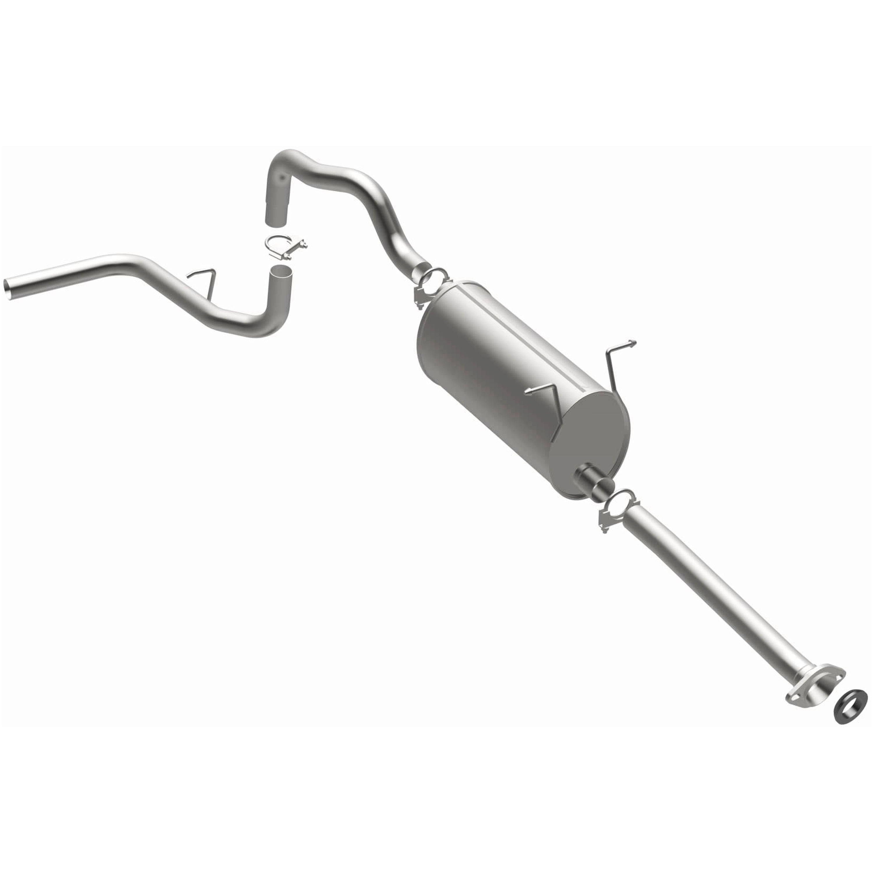 BRExhaust OE Replacement Exhaust System Kit 106-0462: Compatible with 2004-2011 Ford Ranger 2.3L, 2005-2009 Mazda B2300 2.3L