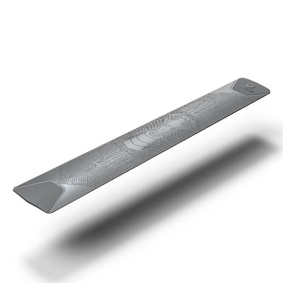 Soidarity ENLEE-Protector de cuadro de tubo descendente para bicicleta, pegatina de plástico para bicicleta de montaña, pegatina para ciclismo de Ciclismo Gris Tipo 2 Soidarity OD024955-08