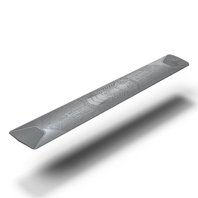 QualitChoice ENLEE Bicycle Down Tube Frame Protector Anti-collision Sticker Outdoor Sports Gray Type 2 1Set