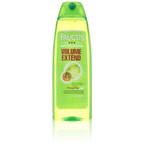 garnier fructis volume extend shampoo for fine or flat hair, 13 fluid