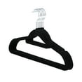 thumbnail image 2 of Sentmoon Deals Flyer Flocked Clothes Hanger Home Adult Non-Slip Drying Rack No Mark Hanger, 16.5 Inches, 10-Pack, Great For Adult Closets, Clothes, Pants, Coat And More Deals of the Day Clearance Pri, 2 of 6