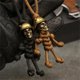 thumbnail image 5 of Llaveros Jadeshay Llavero de Paracord de soldado esqueleto 15 cm, 5 of 8