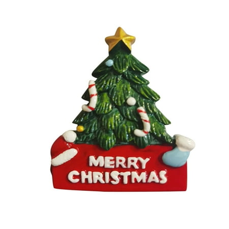

Hinati Promotion for Today Holiday Party Decoration Christmas Refrigerator Magnets Holiday Magnets For Locker Fridge for Indoor Holiday Table Party Gifts