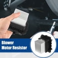 thumbnail image 2 of Unique Bargains 1 Pcs Blower Motor Resistor Replacement Fit for Nissan Sentra Black Silver Tone, 2 of 6