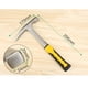 thumbnail image 2 of Martillo geológico profesional de acero con punta puntiaguda y duradero para roca 500g, 2 of 9