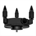 thumbnail image 4 of Laser Level Adjustable Rotation Tripod Bracket Rotation Base for 1/4 Inch Interface Laser Level Adapter,1 * Base,Black, 4 of 6
