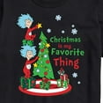 thumbnail image 3 of Cat in the Hat - Christmas Is A Family Thing - Men's Short Sleeve Graphic T-Shirt, 3 of 6