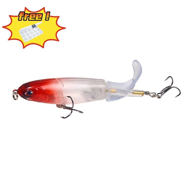 SUTENGDA Leurres de Pêche Flottants en ABS de 4,33” pour Achigan