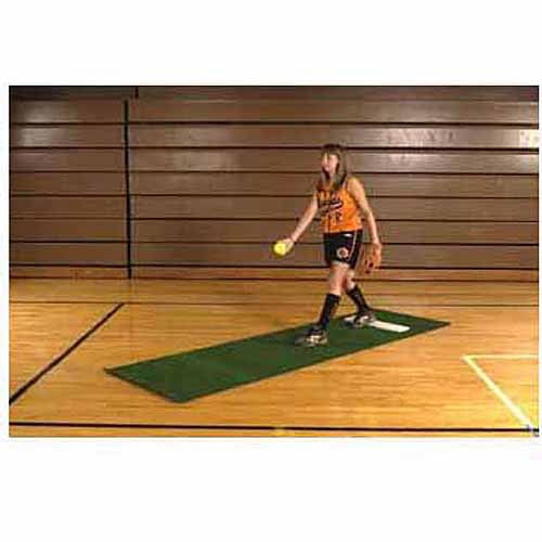 softball pitching mat