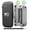 Black, variant on Accessory Bundle for Nintendo Switch OLED: Carrying Case, Crystal Clear Protective Case, Tempered Glass Screen Protector