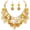 NK_10619_Amber_Yellow, variant on Bocar 2 Layer Statement Necklace Chunky Beaded Fashion Necklace for Women Gifts