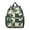 Geometric Triangle Green, variant on Geometric Circle Pink Pattern Backpack for School, Cute School Bag with Adjustable Shoulder Straps and Padded Back, 13.8"x11.4"x6"