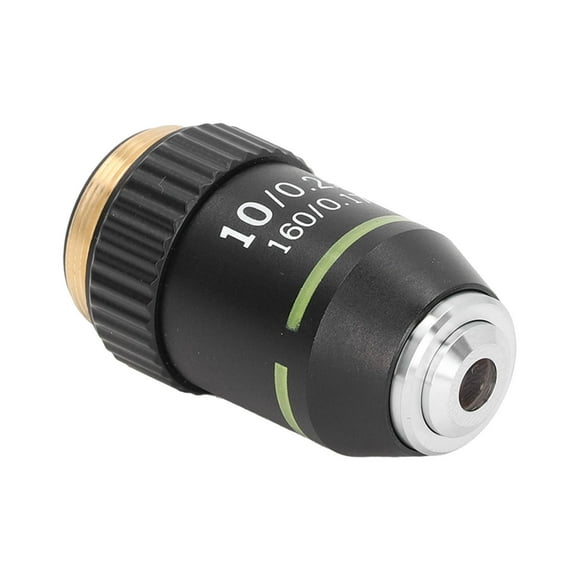 Accesorio para microscopio, lente de microscopio, objetivo acromático, lente acromática, lente objetivo, salida de alta intensidad