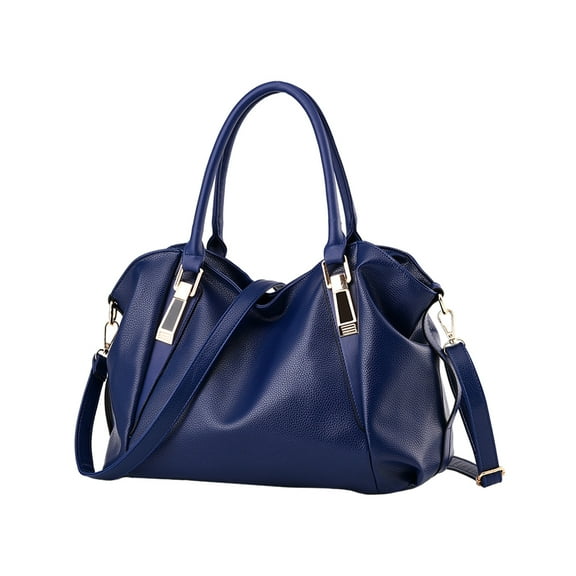 Gymnture Women PU Shoulder Crossbody Bag Evening Bag Handbag Ladies Wedding Clutch Female Party Banquet Bag (Royal Blue)