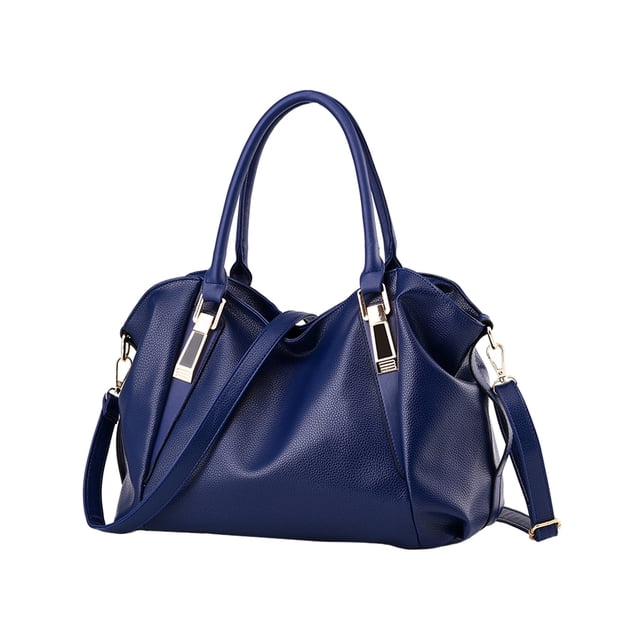 WEUVEB Handtasche Lady Evening Bag PU Royal Blue 1Pack Glamorous Storage for Phone Wallet