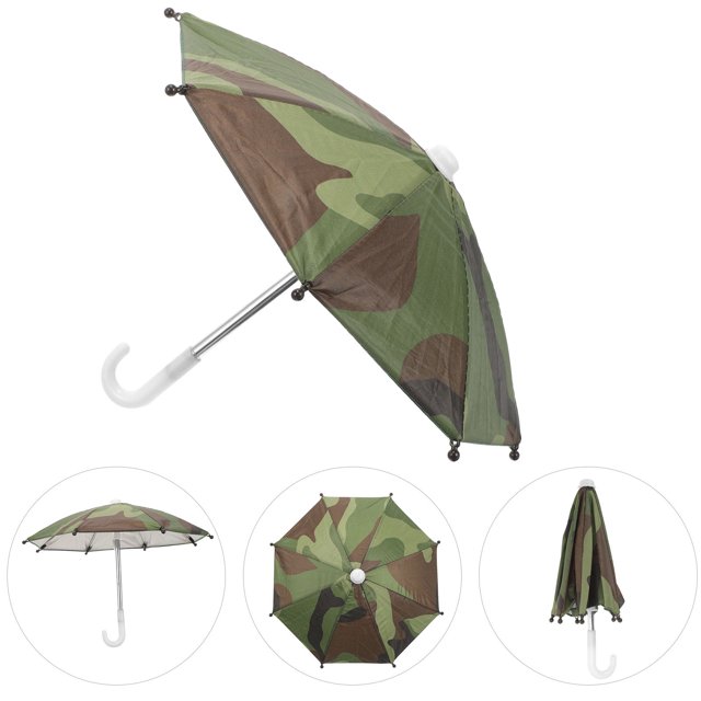 Greenadscape 1Jgo Sombrilla Impermeable Para Teléfono Con Protección Contra El Sol Para Uso En
