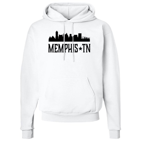 Inktastic Memphis Tennessee City Skyline Adult Hoodie Sweatshirt
