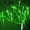 Green, variant on LED Icicle Fairy Lights USB Powered 6M/40LED Acrylic Crystal Icicle Lighting Curtain Operation for Winter Holiday Christmas Indoor Outdoor Decoration