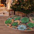 thumbnail image 5 of Sikiie Cactus 4 Christmas Tree Skirt, Christmas Tree Decorations, Christmas Decor, Tree Mat Decoration(30-48IN)-48", 5 of 6