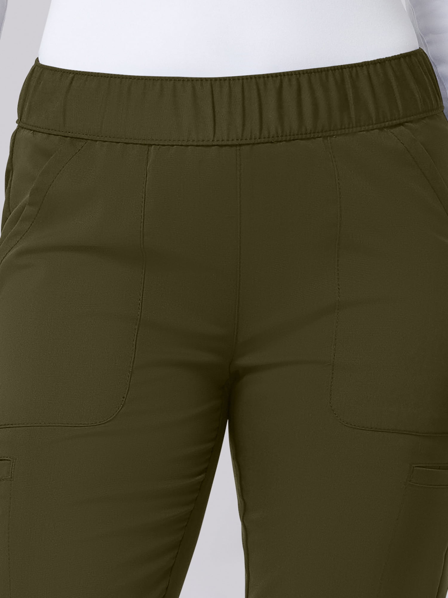Scrubstar Ultimate Women’s Antimicrobial Cargo Jogger Scrub Pant, Sizes XS–3XL