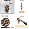 thumbnail image 6 of Uorisanigo Mushroom Daisy Car Seat Cover Full Set 18 PCS, Wheel Cover Protector Universal Seat Belt Pads Car Coasters Shift Knob Hand Brake Covers Headrest Center Console Pads and Key Chains, 6 of 7