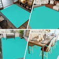thumbnail image 6 of Turquoise 6x9 Area Rugs, Farmhouse Solid Teal Color Modern Art Non-Skid Rubber Backing Large Rectangle Rugs - Living Room Bedroom Home Office, Indoor Floor Mat Carpets Washable Rug, 6 of 9