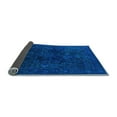 thumbnail image 2 of Ahgly Company Indoor Square Persian Light Blue Bohemian Area Rugs, 6' Square, 2 of 4