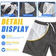 thumbnail image 3 of Shorts de baño Scotamalone de secado rápido para hombre, 3 of 6