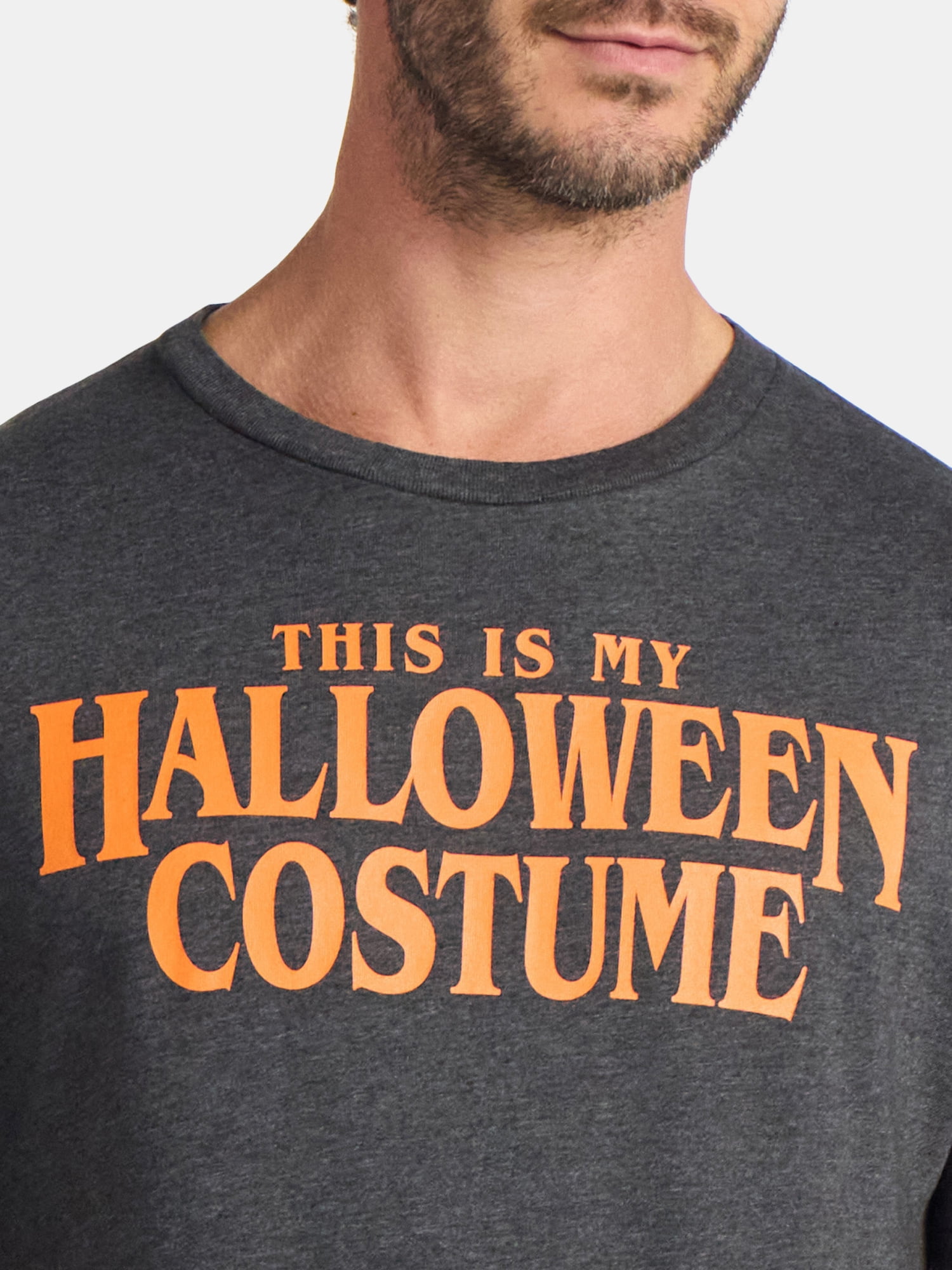 Halloween Men's This Is My Costume Graphic Tee from Way to Celebrate, Sizes XS-3XL