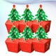 thumbnail image 3 of 20 piezas adorable caja de dulces de Navidad cajas de chocolate portátiles cajas de regalo de patrón de tema de Navidad para el festival de fiesta en casa con campana, 3 of 5